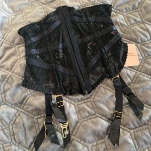 Agent Provocateur Black Lace Jackie Waspie